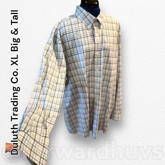 Duluth Trading Co. Men’s X-Large Tall Button Down Dress Shirt - Picture 3 of 10